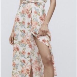 Zara Floral Midi Dress